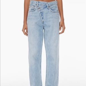 Agolde Criss Cross Upsized Jeans size 28